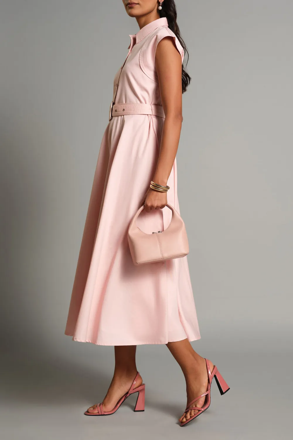 Pink Casual Style Dress